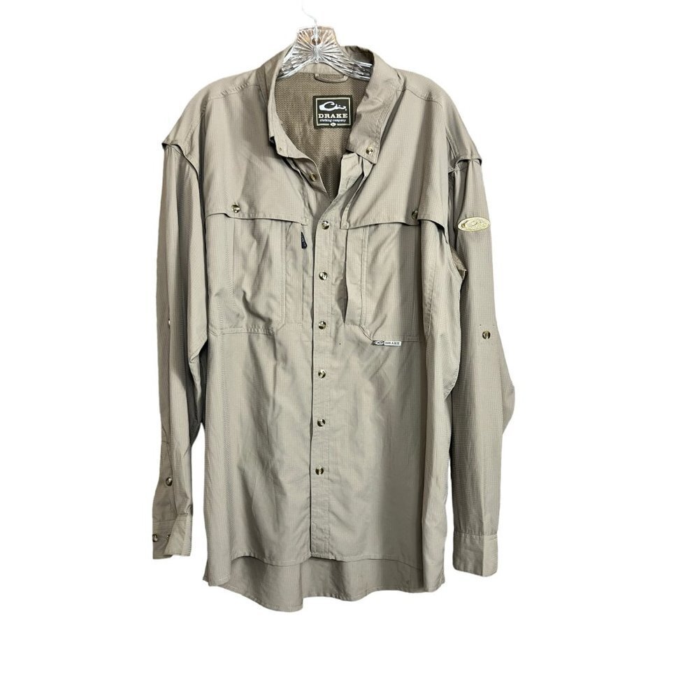 Drake Long Sleeve Vented Hunting Shirt